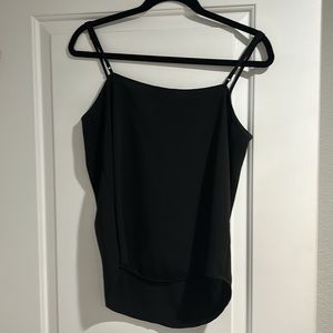 J Crew Silk Black Tank